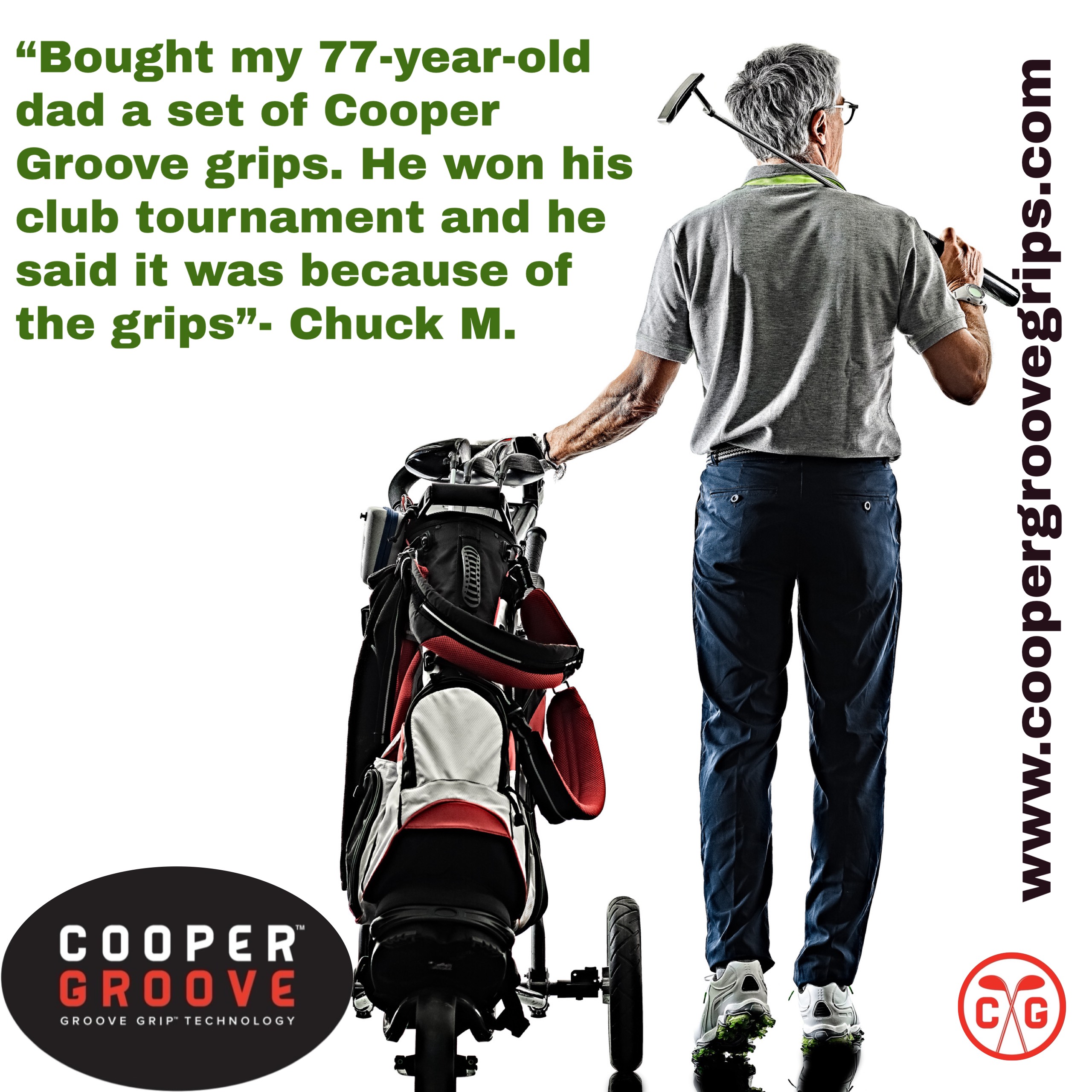 Cooper Groove Power Grip – The most tactile grip on any club. - Image 7