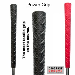 Cooper Groove Power Grip – The most tactile grip on any club.