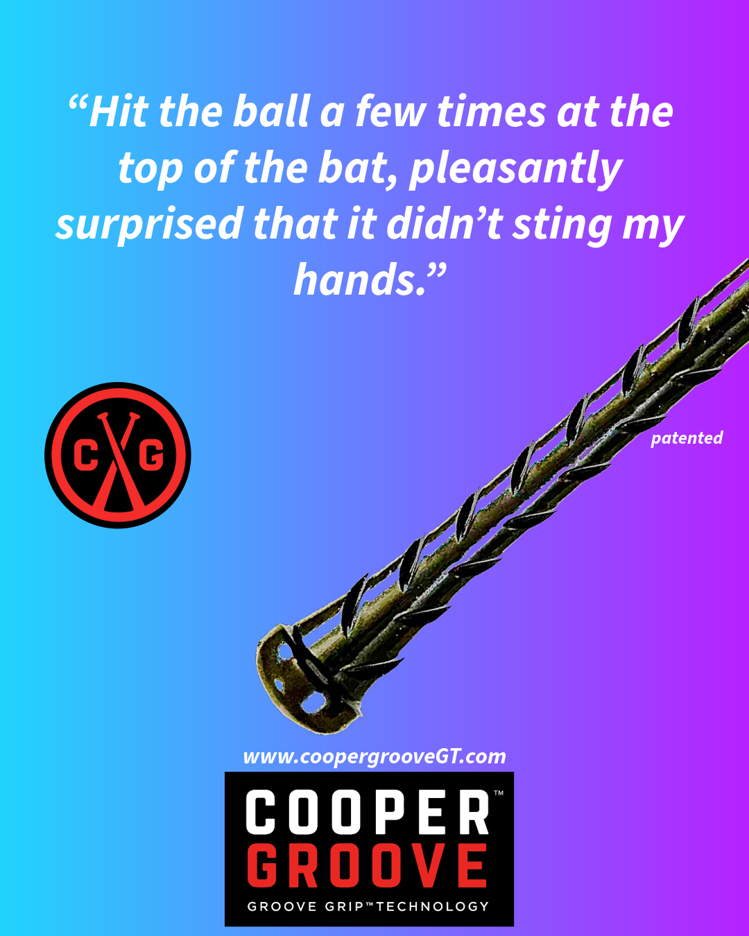 Cooper Groove MGB Maple Groove Bat - Image 11